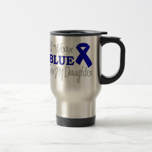 Taza De Viaje Llevo el azul para mi hija (Blue Ribbon)