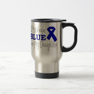 Taza De Viaje Llevo el azul para mi hija (Blue Ribbon)