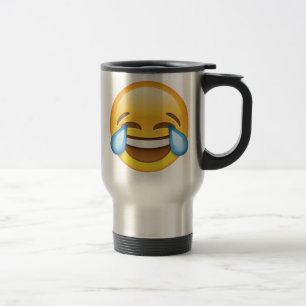 Taza De Viaje Llorando lágrimas de emoji de alegría