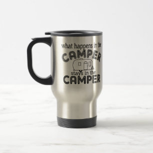 Taza De Viaje Lo Que Pasa En Los Mugs De Camper