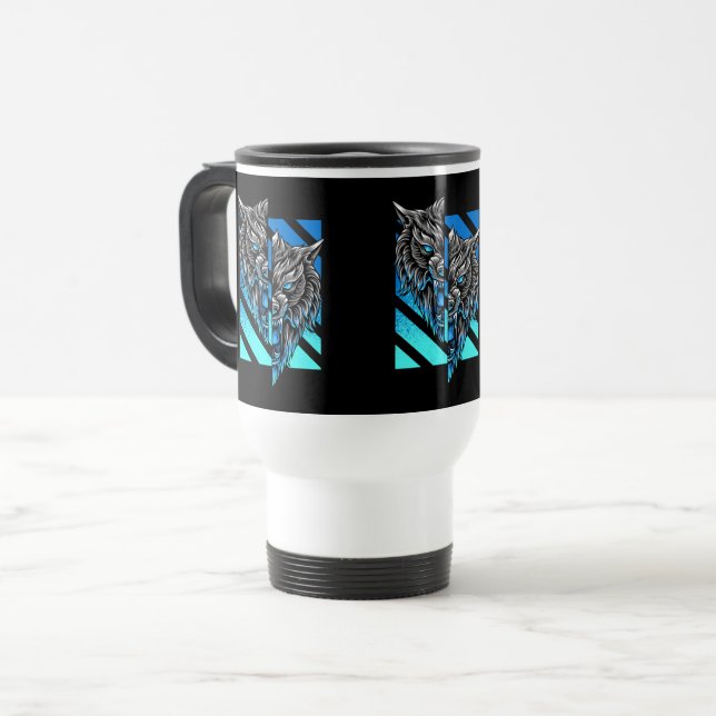 Taza De Viaje Lobos (Anverso izquierdo)