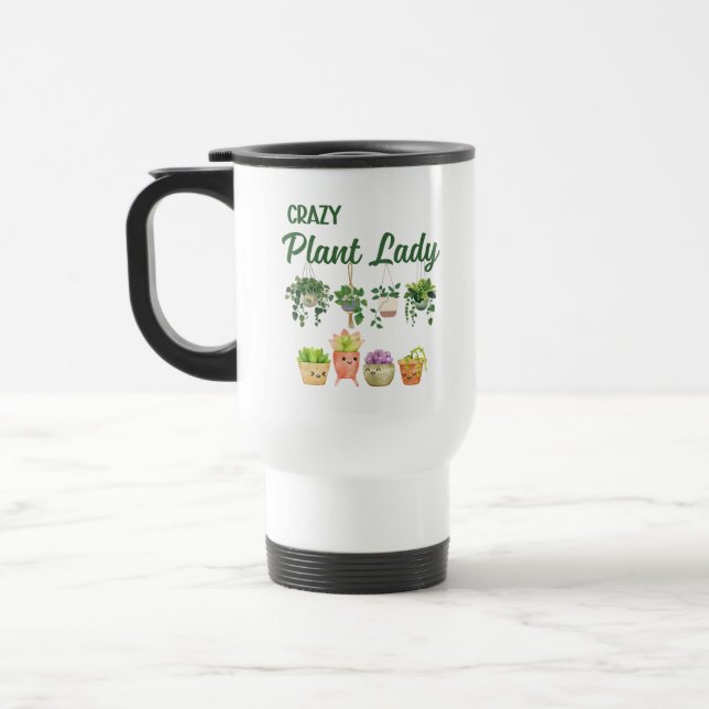 Taza De Viaje Loca señora (Izquierda)