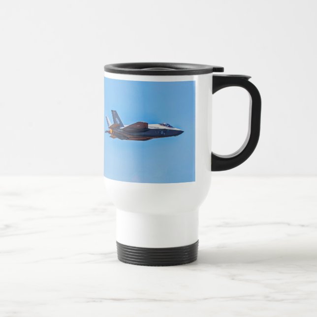 Taza De Viaje Lockheed Martin F-35A Lightning II (Derecha)