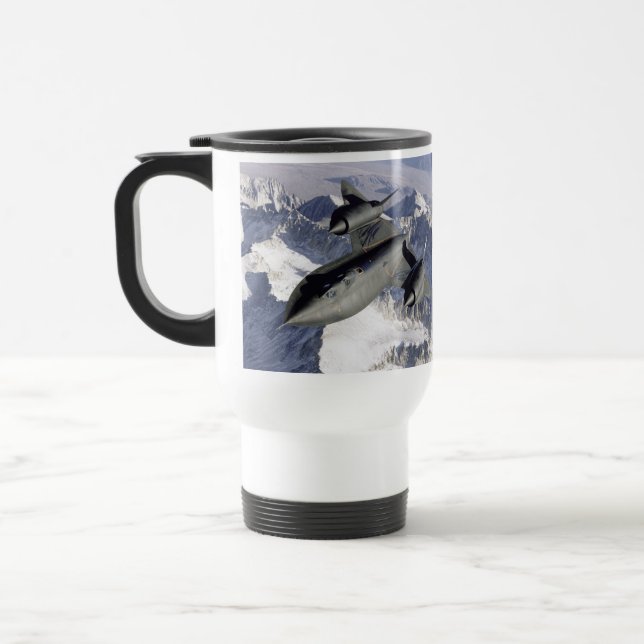 Taza De Viaje Lockheed SR-71B Blackbird (Izquierda)