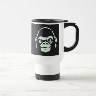 Taza De Viaje Logo de Angry Ape-Calm Ape Pink-Stressed Ape Studi