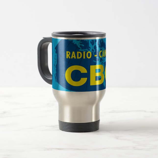 Taza De Viaje Logo de CBC 1958 (Anverso izquierdo)
