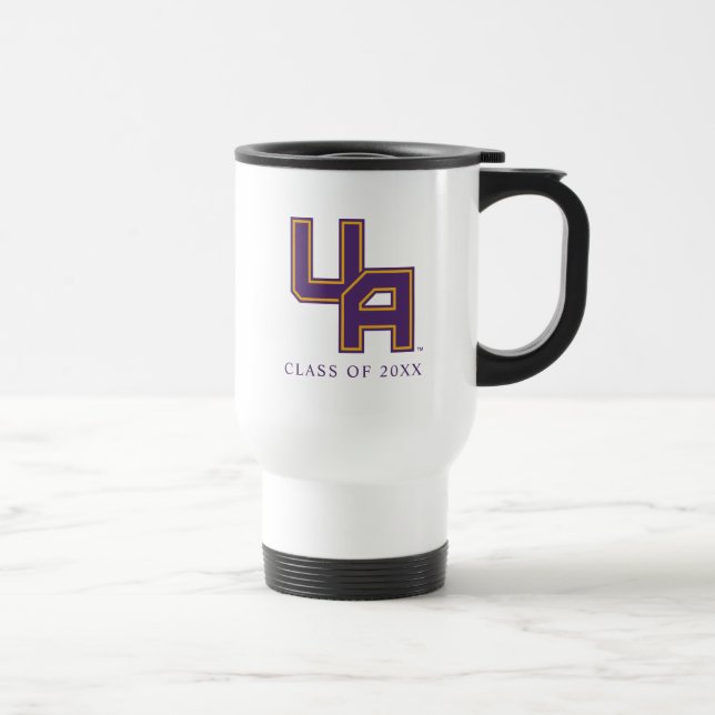 Taza De Viaje Logo de la Universidad de Albany (Derecha)
