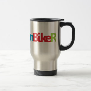 Taza De Viaje Logo genial de Triatlón para todos los amantes del