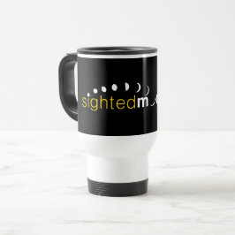 Taza De Viaje Logo oficial de la luna avistada en un