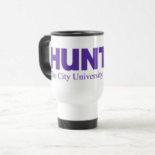 Taza De Viaje Logotipo Académico de Hunter College CUNY