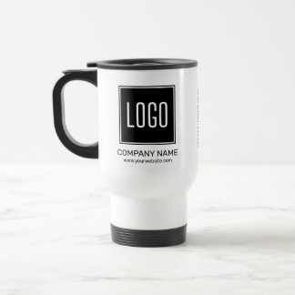 Taza De Viaje Logotipo comercial de personalizado y código QR pe