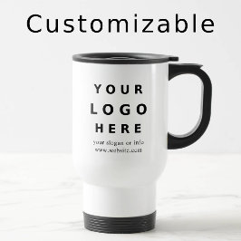Taza De Viaje Logotipo de empresa personalizado promocional