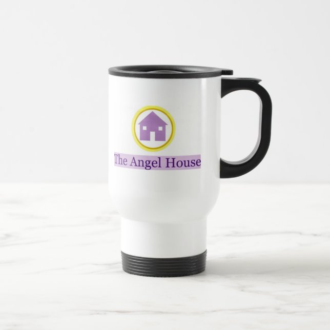 Taza De Viaje logotipo de la casa del ángel (Derecha)