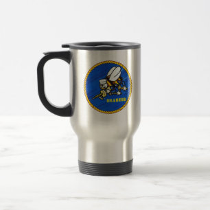 Taza De Viaje Logotipo de las ingenieros des infanteria de