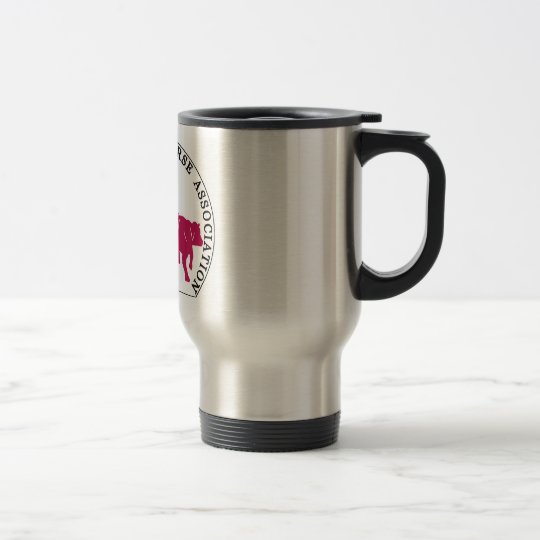 Taza De Viaje Logotipo del metal de Cabernet CHA del viaje de la