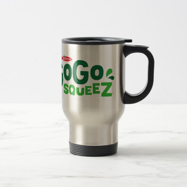 Taza De Viaje Logotipo GoGo del squeeZ (Derecha)