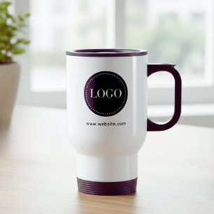 Taza De Viaje Logotipo personalizado de su empresa