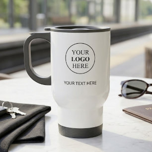 Taza De Viaje Logotipo Promocional Personalizado – Sin Pedido Mí