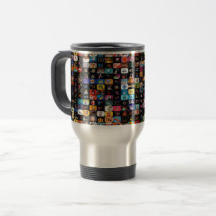 Taza De Viaje Logotipos y gráficos de CBC