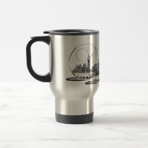Taza De Viaje Londres en una bola de vidrio.