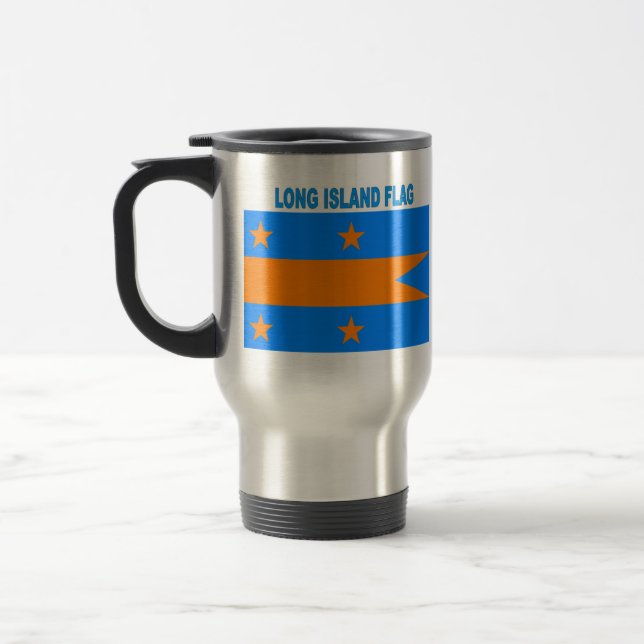 TAZA DE VIAJE LONG ISLAND FLAG (Izquierda)
