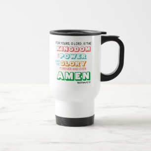 Taza De Viaje LORDS PRAYER Christian