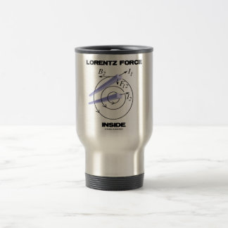 Taza De Viaje Lorentz Force Inside Electromagnetism Humor