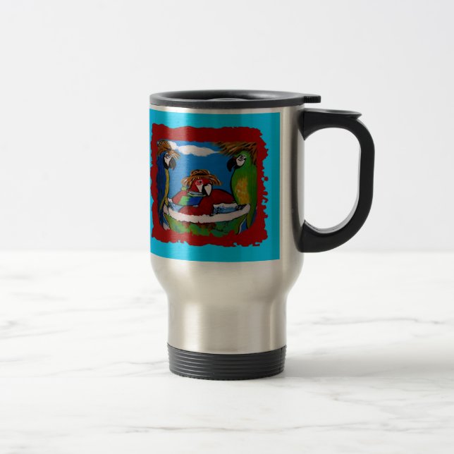 Taza De Viaje Loritos de Fiesta (Derecha)