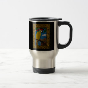 Taza De Viaje Loro Pirata