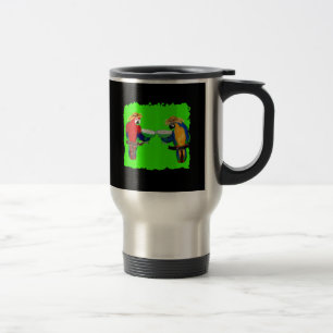 Taza De Viaje Loros Borrachos