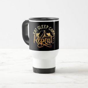 Taza De Viaje Los amantes del camping