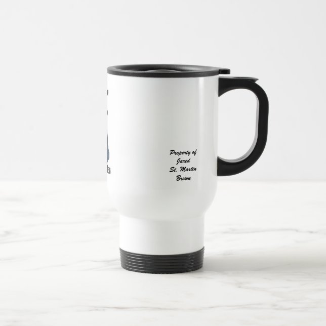 Taza De Viaje Los Capa-Fugitivos, sé, Capa-Man, ofJ de la (Derecha)