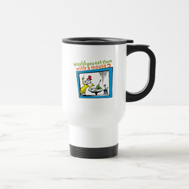 Taza De Viaje ¿Los comerías con un ratón? (Derecha)