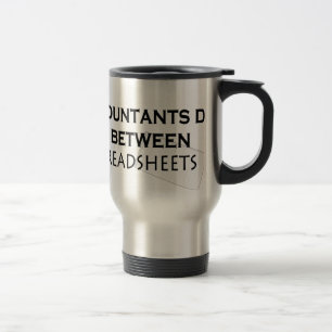 Taza De Viaje ¡Los contadores lo hacen!