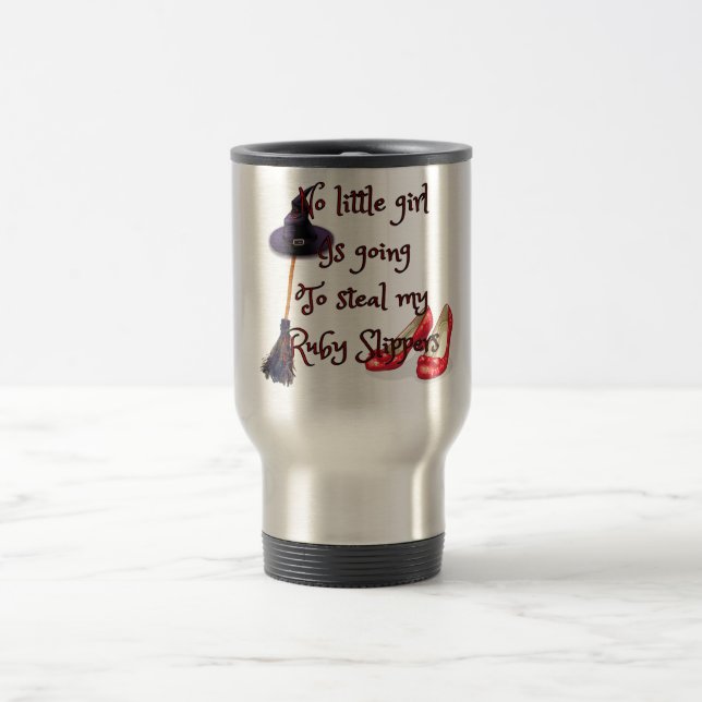 Taza De Viaje Los deslizadores de rubíes son los míos (Centro)