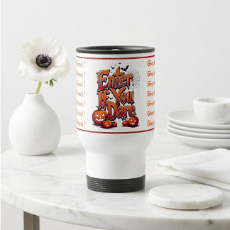 Taza De Viaje Los fantasmas no llaman | Entra si te atreves Hall