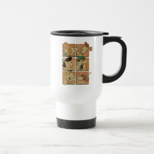 Taza De Viaje Los Flintstones y los escombros de los Flintstones