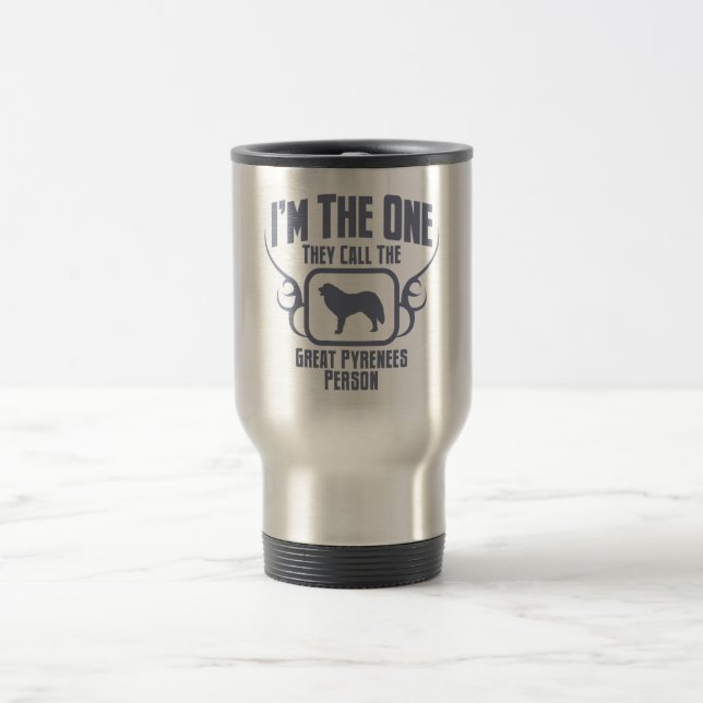 Taza De Viaje Los grandes Pirineos (Centro)