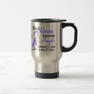 Taza De Viaje Los héroes hacen cáncer del esófago de los ángeles