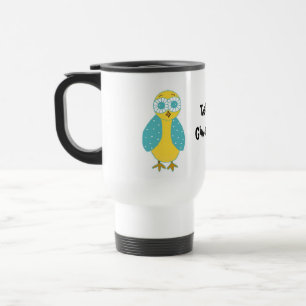 Taza De Viaje Los maestros dan un grito - Búho lindo