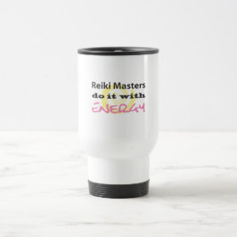 Taza De Viaje Los Maestros de Reiki lo hacen con energía
