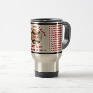 Taza De Viaje Los mejores regalos para entrenadores de béisbol c