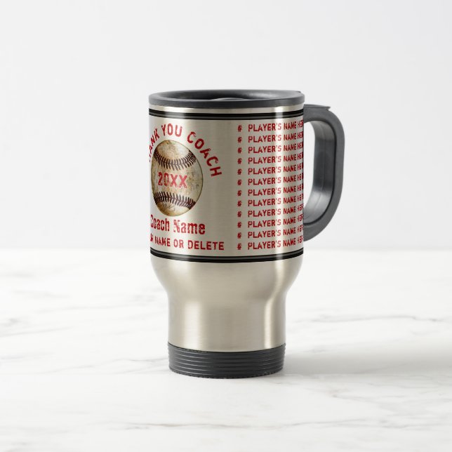Taza De Viaje Los mejores regalos para los entrenadores de (Anverso derecho)