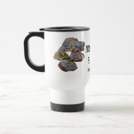 Taza De Viaje Los mineros coleccionistas de rock son divertidos