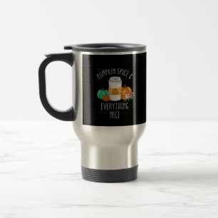 Taza De Viaje Los Niños Tiran Especias De Calabaza Y Todo Lo Bon