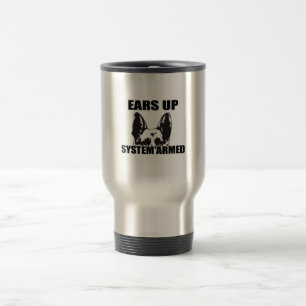 Taza De Viaje Los oídos suben el sistema armado