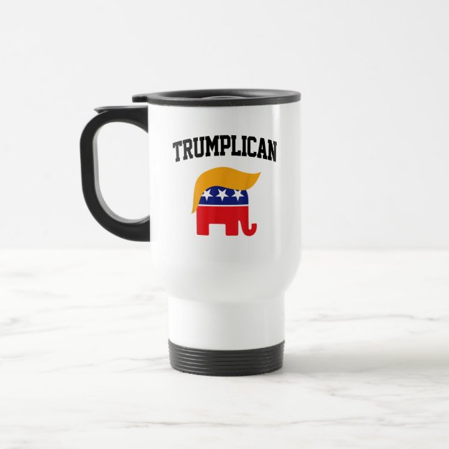 Taza De Viaje Los partidarios de Trump (Izquierda)