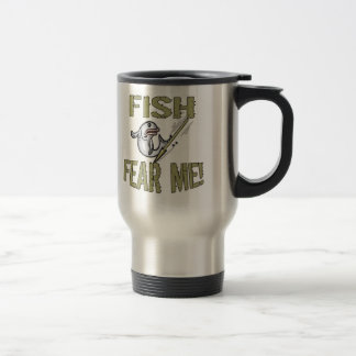 Taza De Viaje Los pescados me temen las camisetas y los regalos