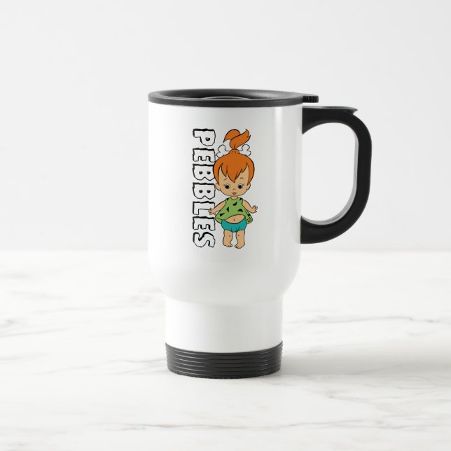Taza De Viaje Los Picapiedra | Flintstone Pebbles (Derecha)