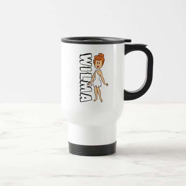 Taza De Viaje Los Picapiedra | Wilma Flintstone (Derecha)